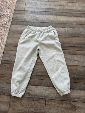 GAP Light Gray Fleece Jogger Pants